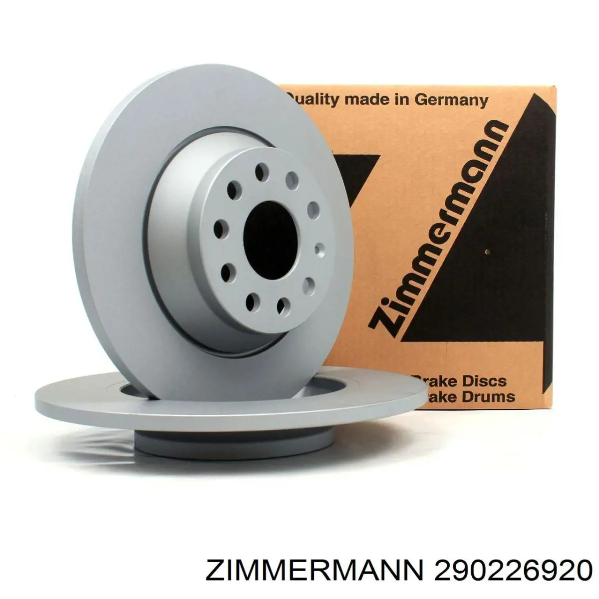 Диск переднього гальма Zimmermann 290226920 ціна, від 83.50 USD