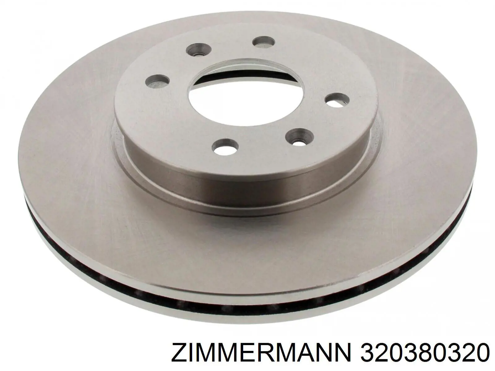 Диск гальмівний передній Zimmermann 320380320