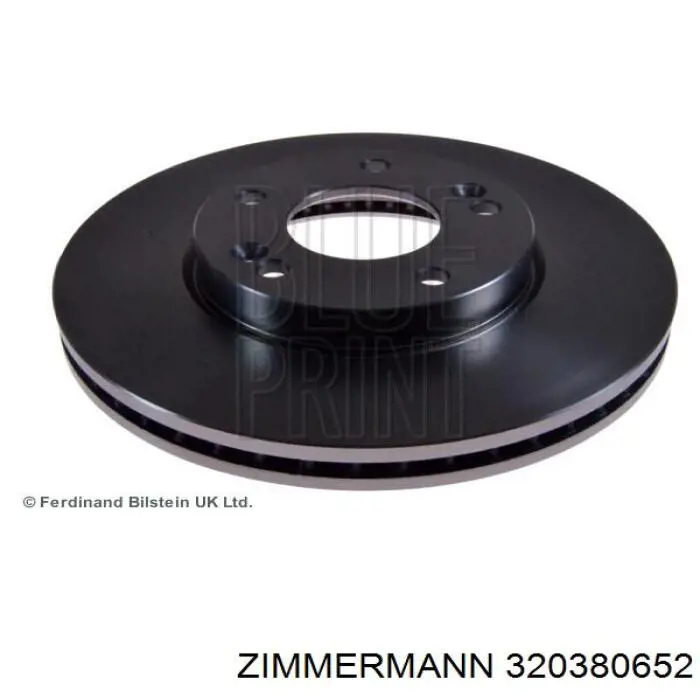 Диск переднього гальма Zimmermann 320380652 ціна, від 40.06 USD