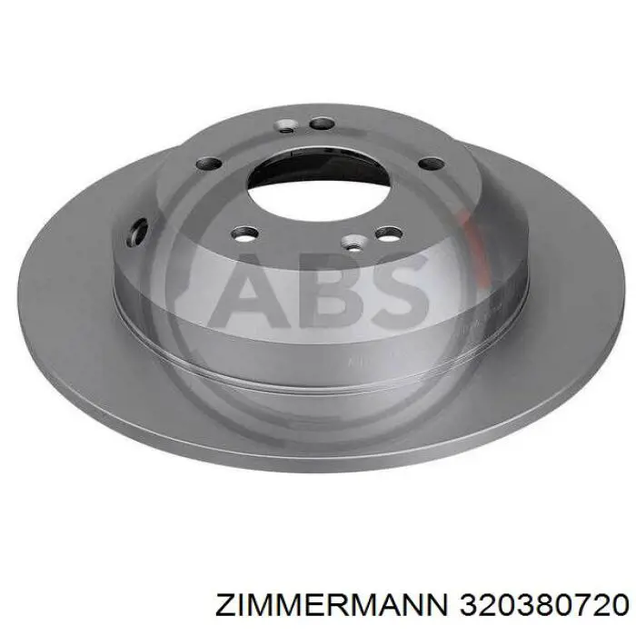 Купити 320380720 Zimmermann Диск заднього гальма