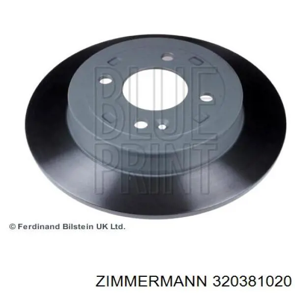 Купити 320381020 Zimmermann Диск заднього гальма