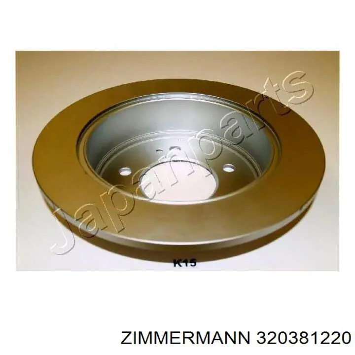 Задні дискові гальма Zimmermann 320381220 ціна, від 26.80 USD