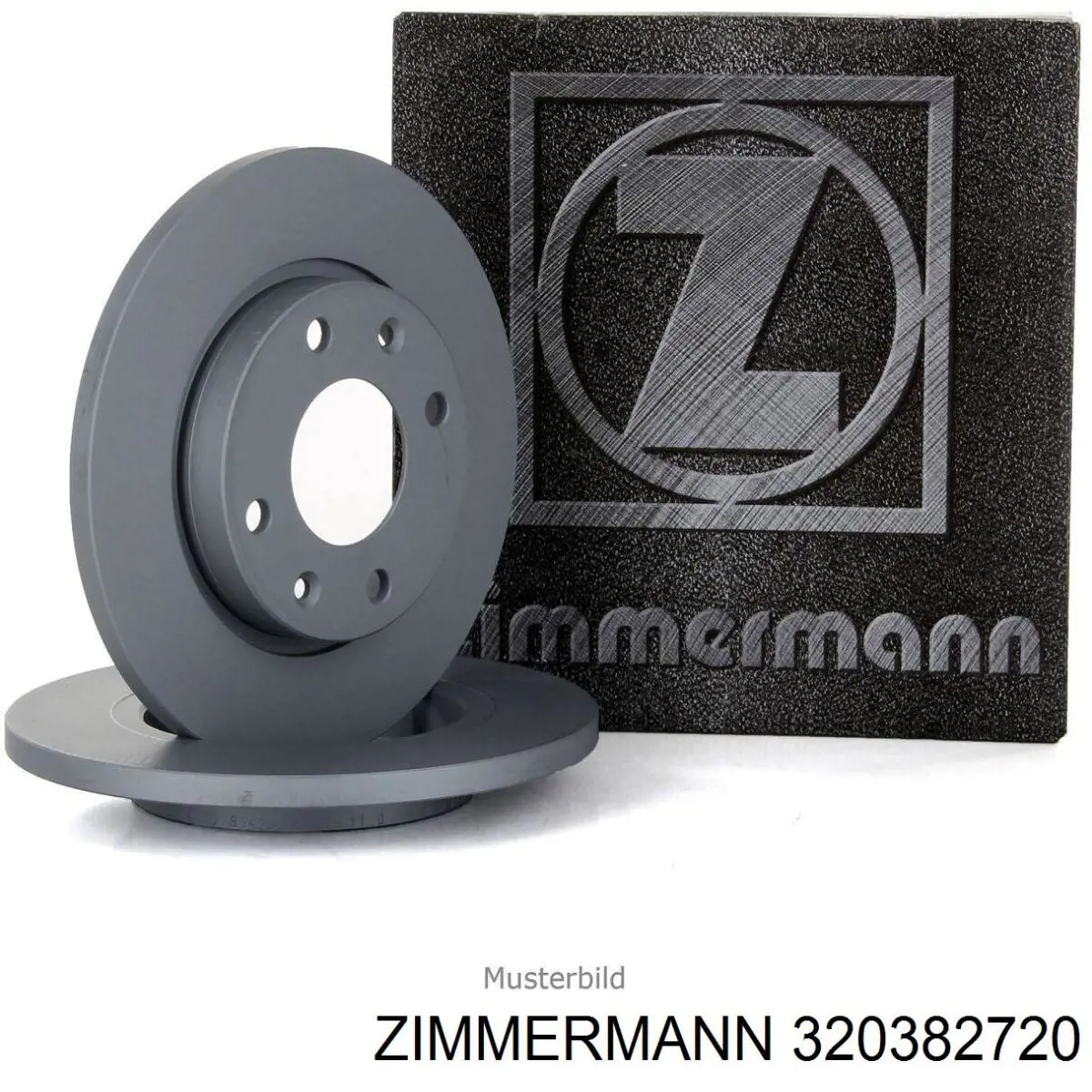 Купити 320382720 Zimmermann Диск заднього гальма