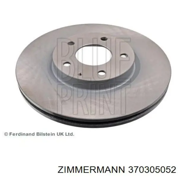 370305052 Zimmermann Гальмо дискове переднє