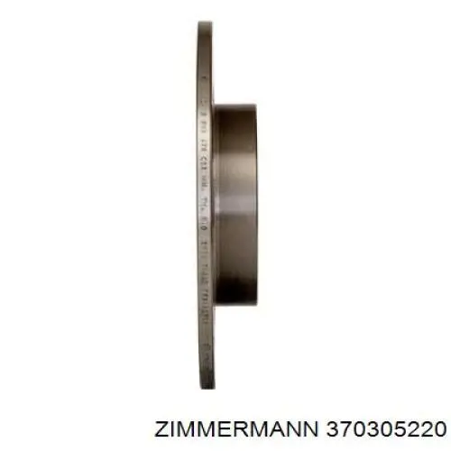 Гальмівні диски 370305220 Zimmermann