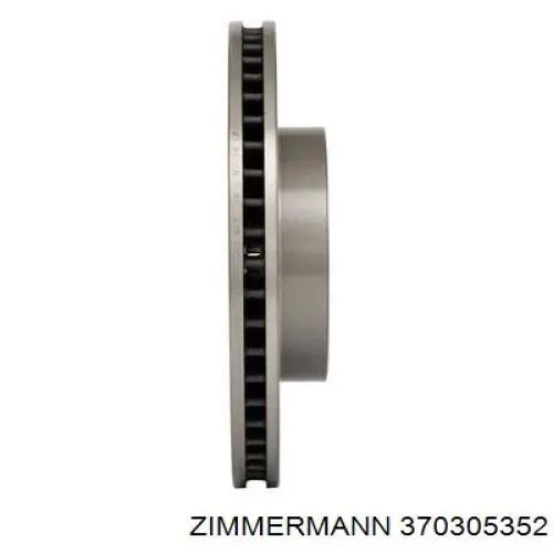 Гальмівні диски передні 370305352 Zimmermann