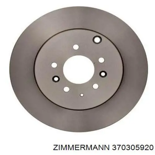 Гальмівні диски 370305920 Zimmermann