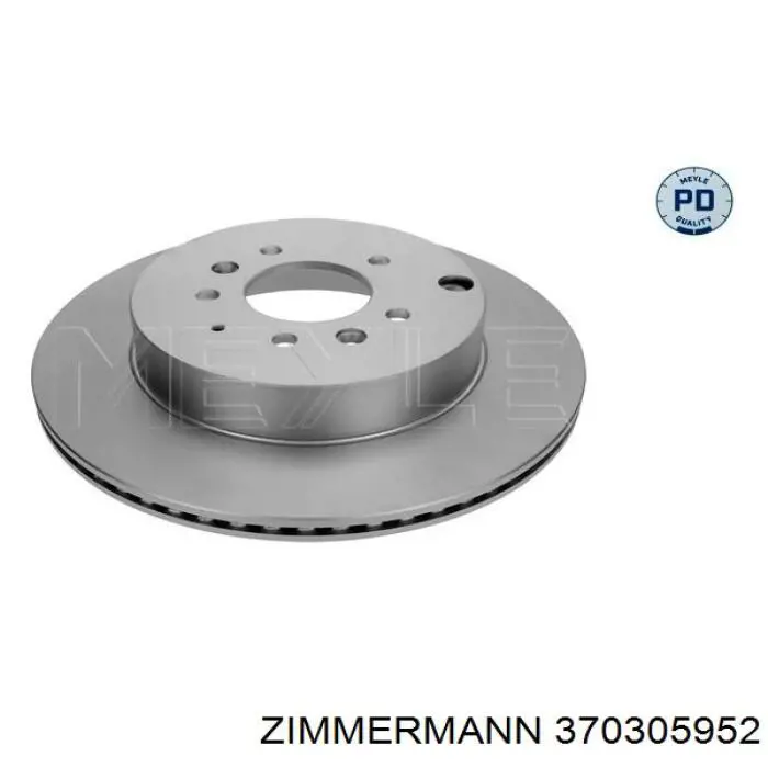 Задні дискові гальма Zimmermann 370305952 ціна, від 45.48 USD