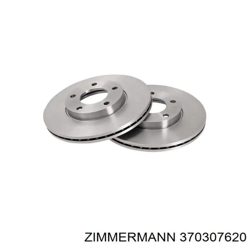 370307620 Zimmermann Гальмо дискове переднє