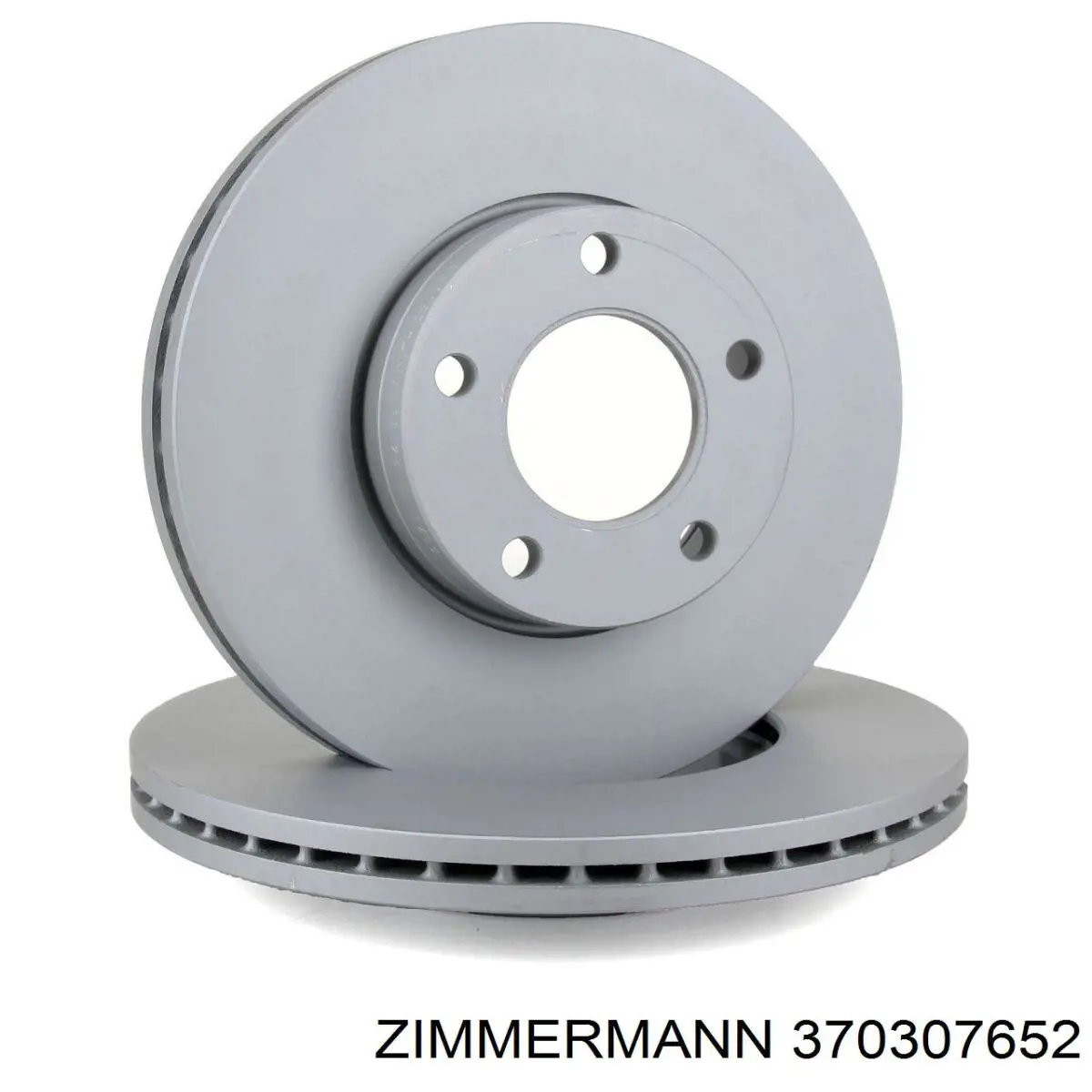 Гальмівні диски передні 370307652 Zimmermann