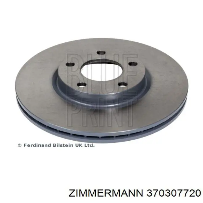 370307720 Zimmermann Гальмо дискове переднє