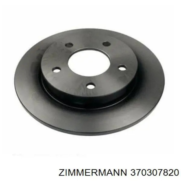 Купити 370307820 Zimmermann Диск заднього гальма