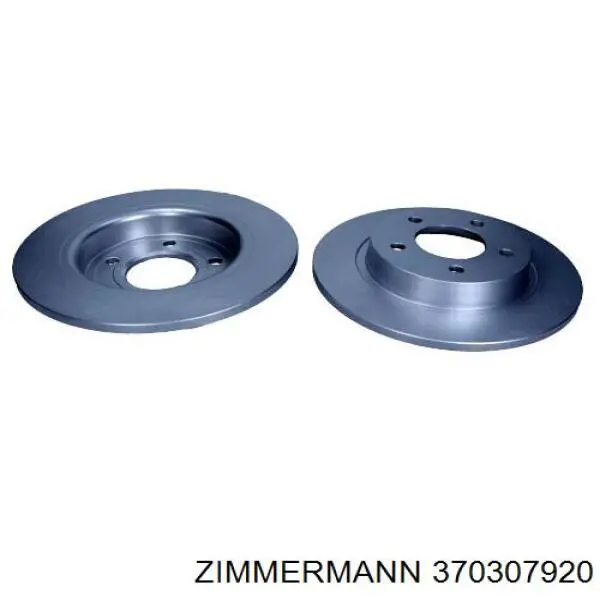 Купити 370307920 Zimmermann Диск заднього гальма
