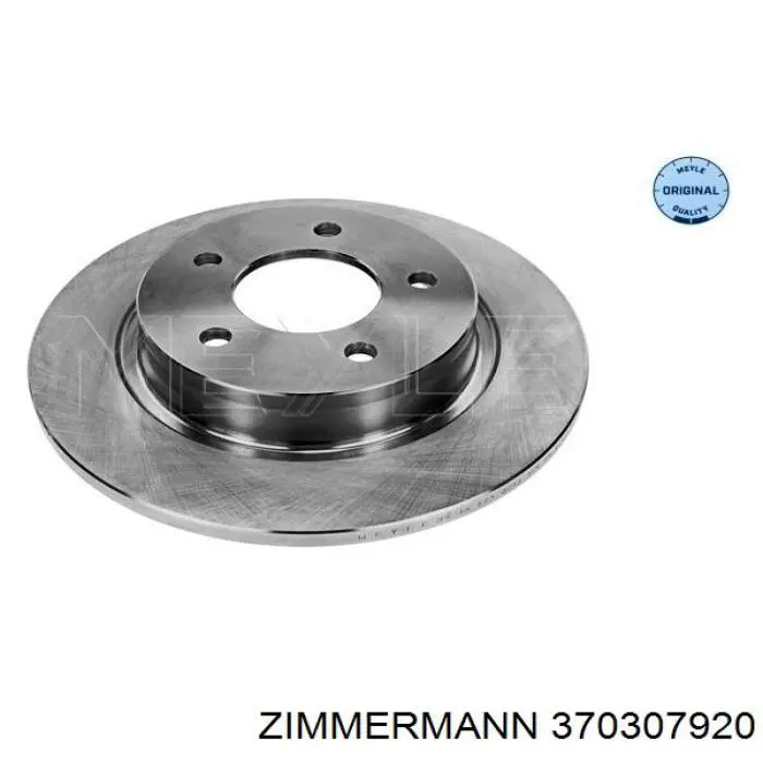 Гальмівні диски 370307920 Zimmermann