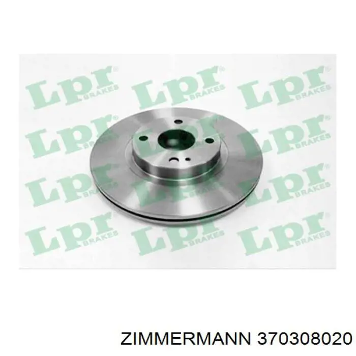 Купити 370308020 Zimmermann Ротор гальмівний