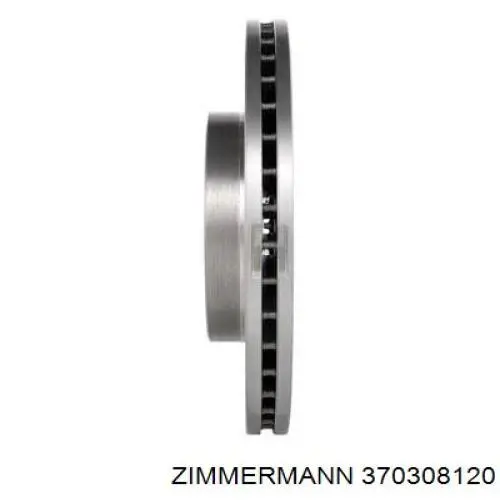 370308120 Zimmermann Гальмо дискове переднє