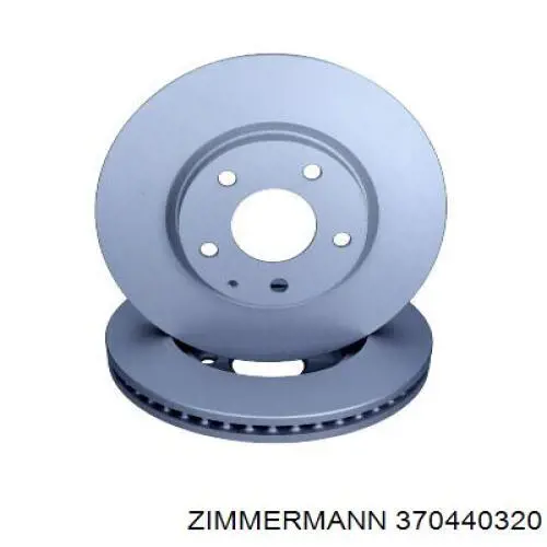 Гальмівні диски передні 370440320 Zimmermann