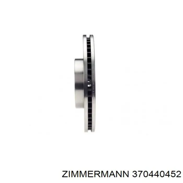 370440452 Zimmermann Гальмо дискове переднє