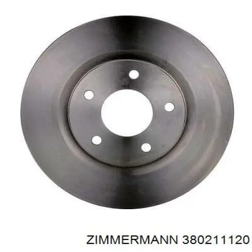 380211120 Zimmermann Гальмо дискове переднє