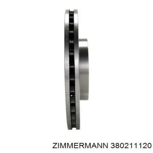 Гальмівні диски передні 380211120 Zimmermann