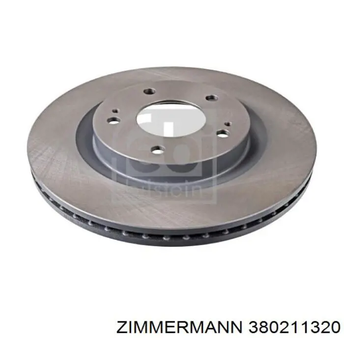 Купити 380211320 Zimmermann Ротор гальмівний