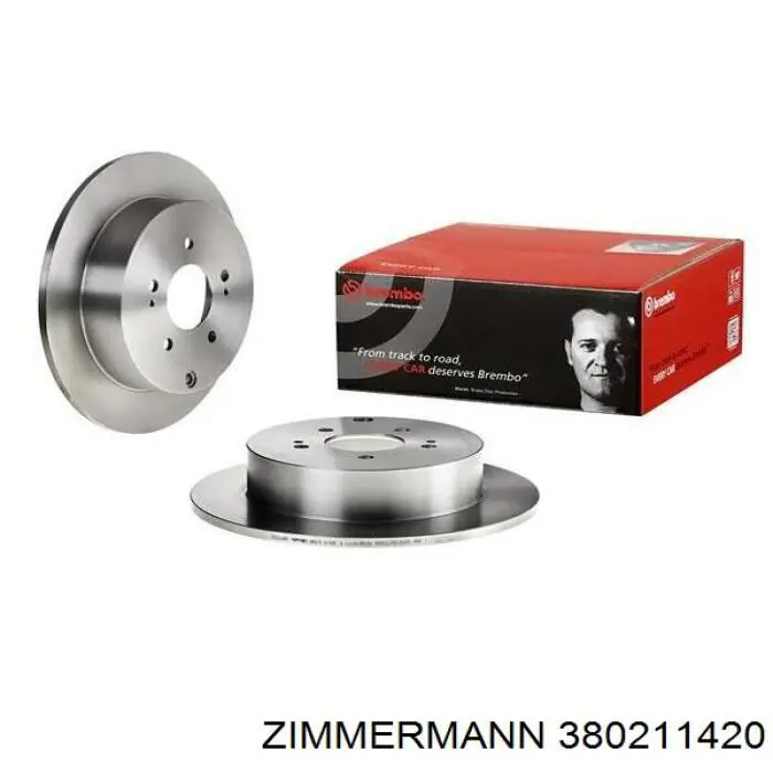 Гальмівні диски 380211420 Zimmermann