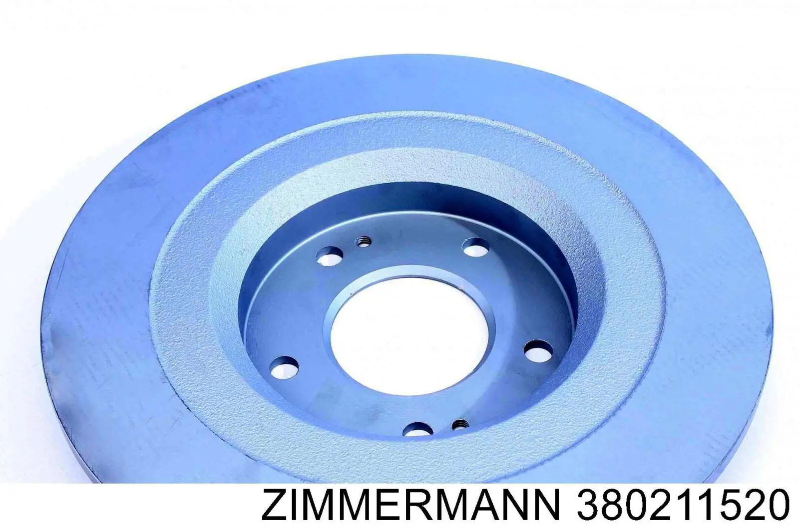 Диск гальмівний задній Zimmermann 380211520