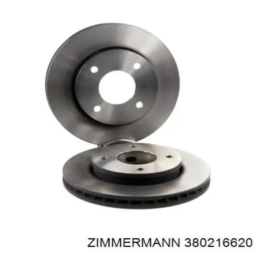 380216620 Zimmermann Гальмо дискове переднє