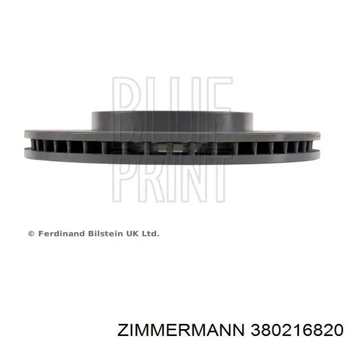 Гальмівні диски передні 380216820 Zimmermann
