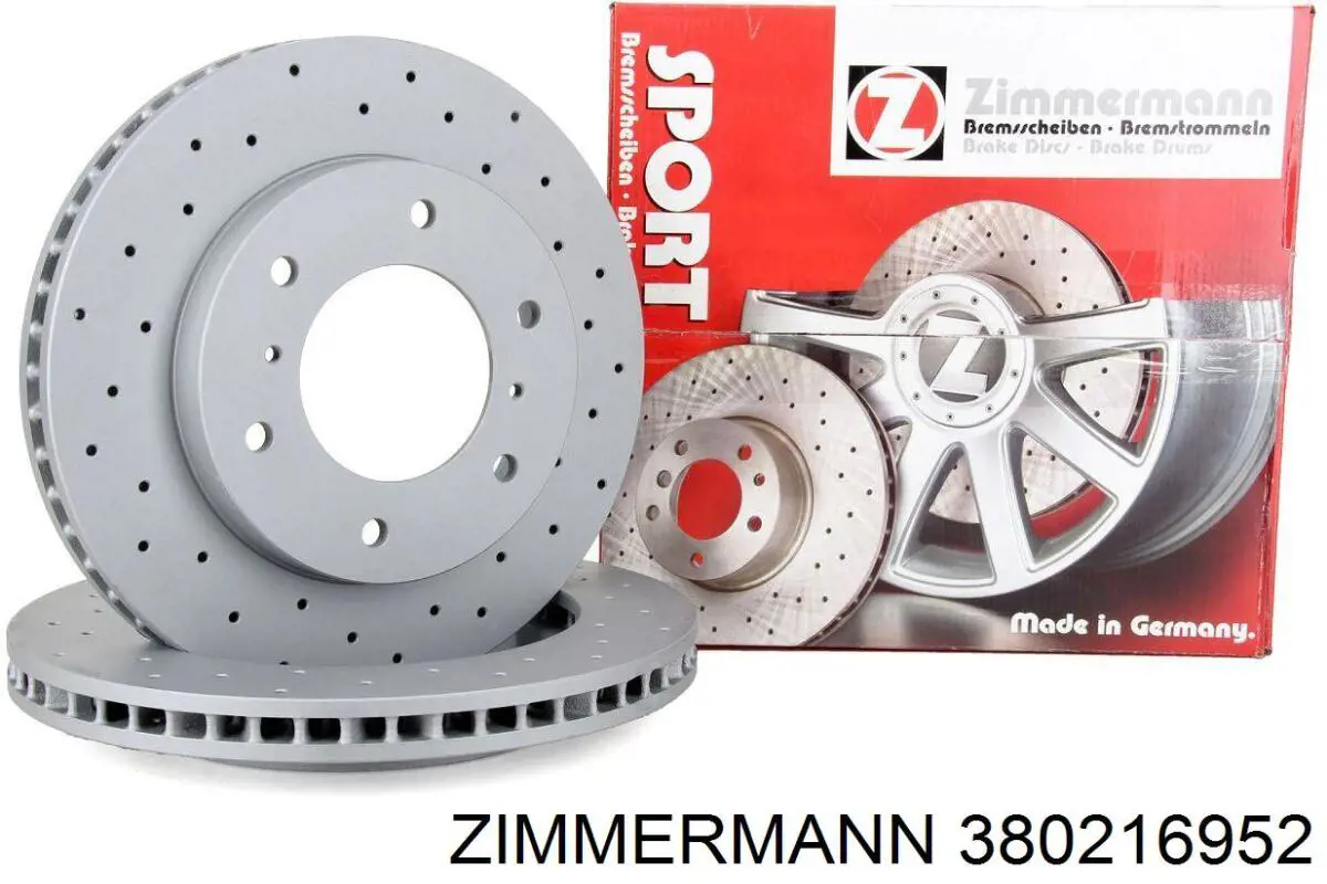 Купити 380216952 Zimmermann Ротор гальмівний