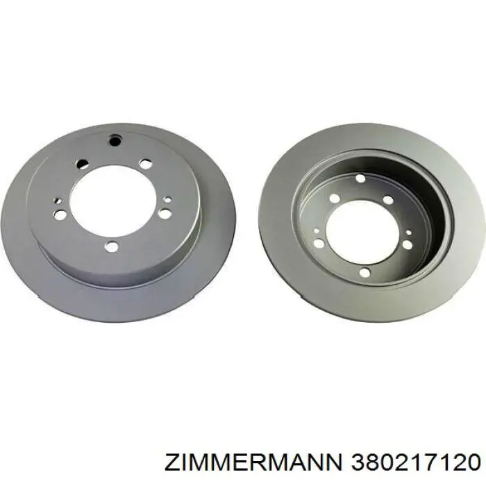 Задні дискові гальма Zimmermann 380217120 ціна, від 28.18 USD