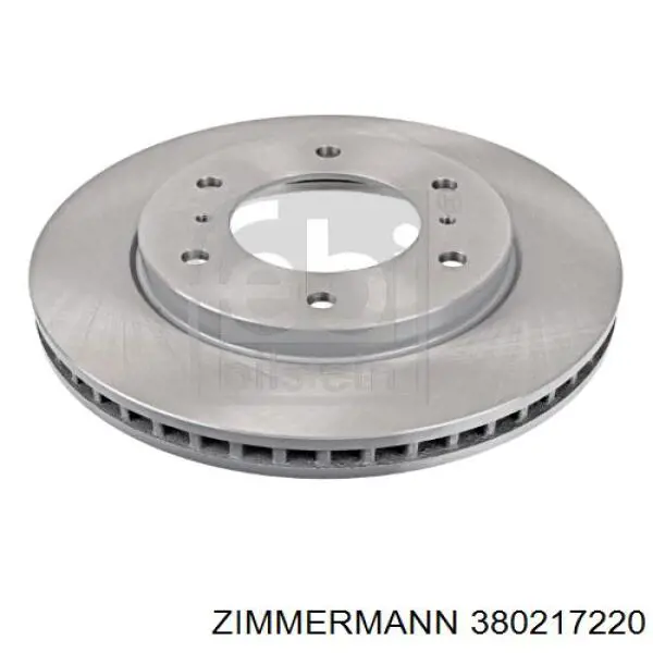 Купити 380217220 Zimmermann Ротор гальмівний