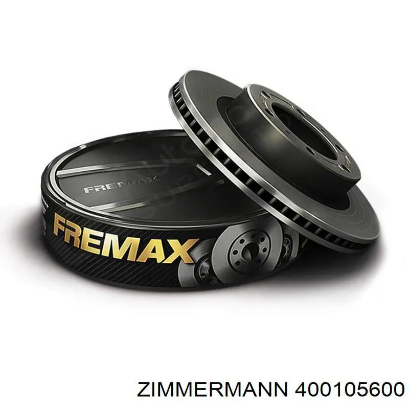 400105600 Zimmermann диск гальмівний передній