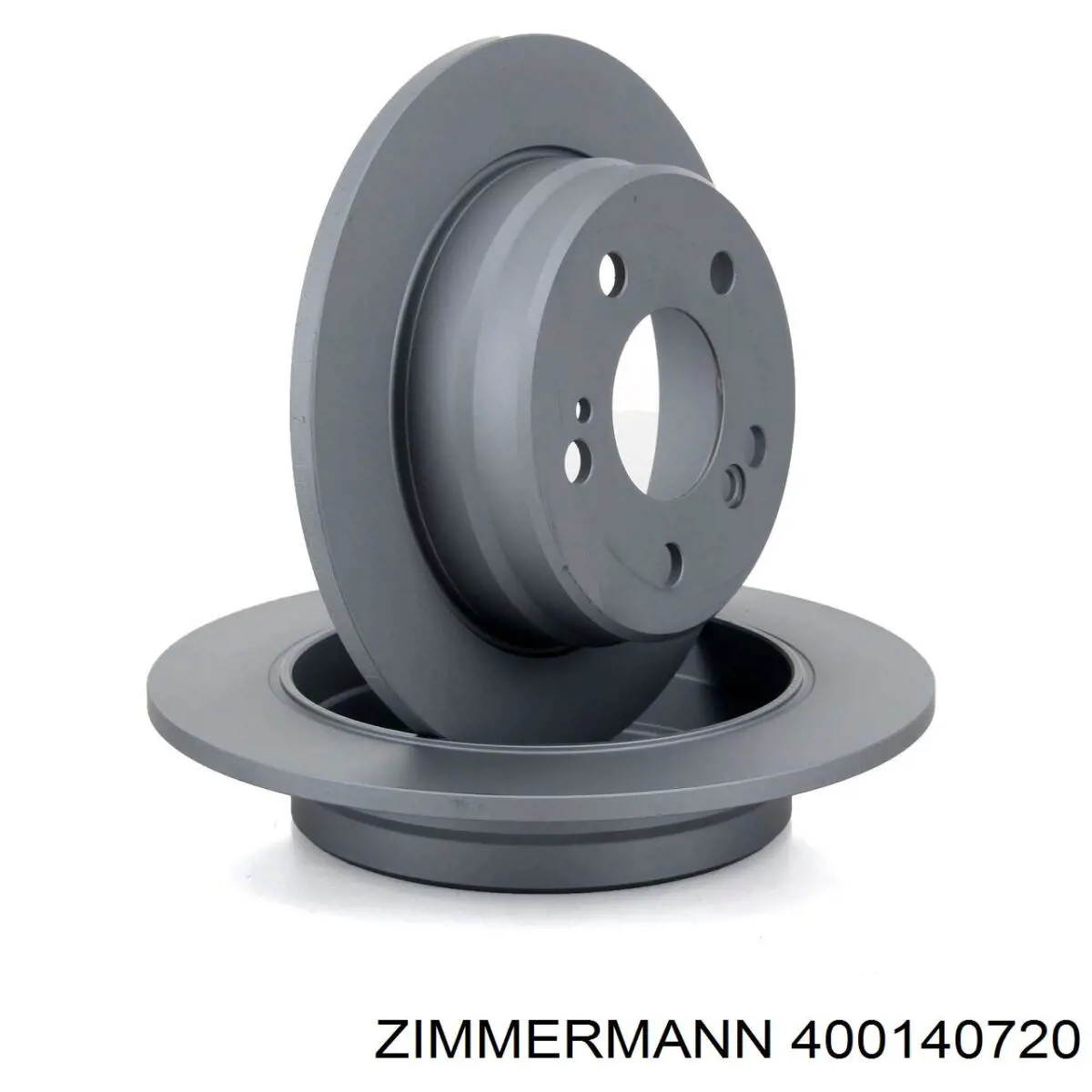 400140720 Zimmermann диск гальмівний задній
