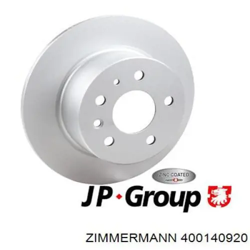 Задні дискові гальма Zimmermann 400140920 ціна, від 25.98 USD