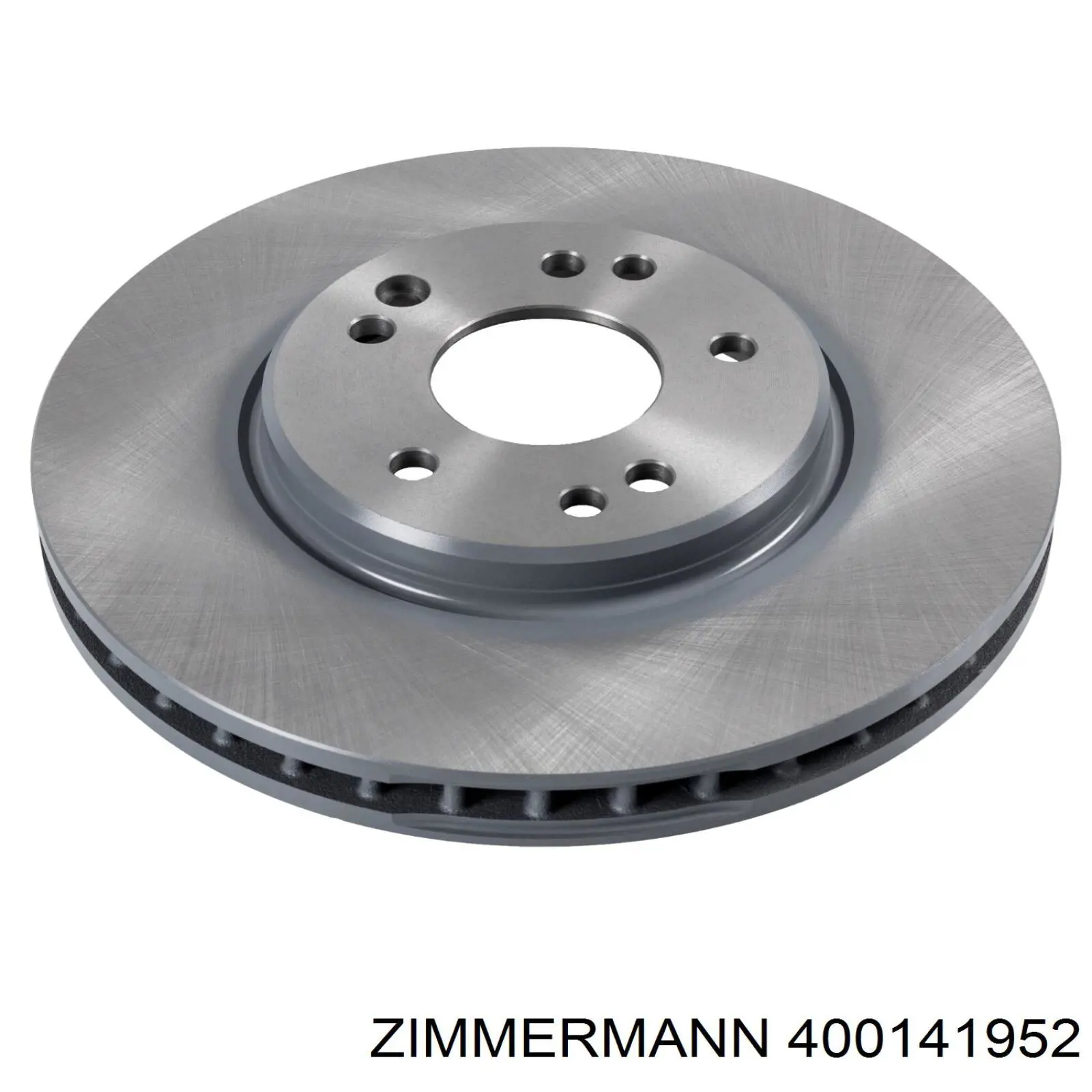 Диск переднього гальма Zimmermann 400141952 ціна, від 51.22 USD