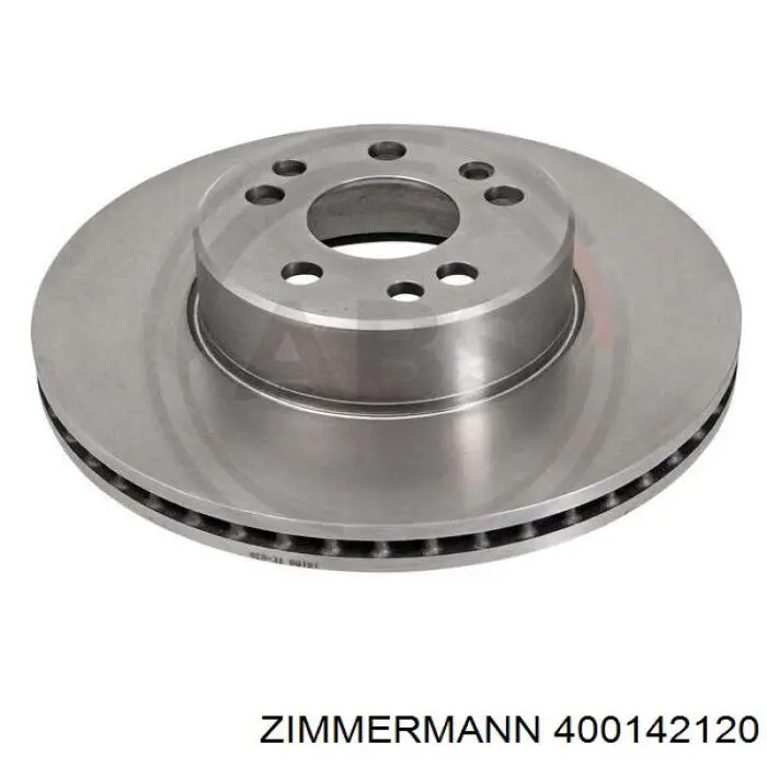 400142120 Zimmermann Гальмо дискове переднє