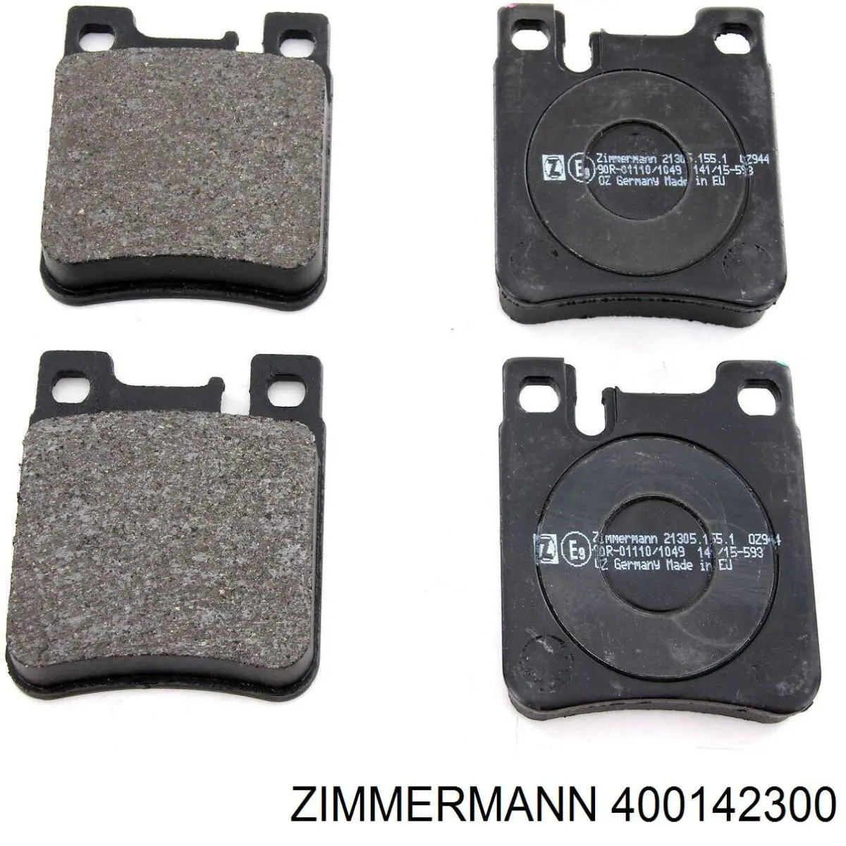 400142300 Zimmermann диск гальмівний задній
