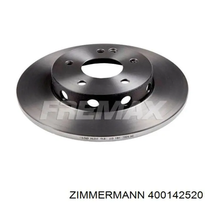 400142520 Zimmermann Гальмо дискове переднє