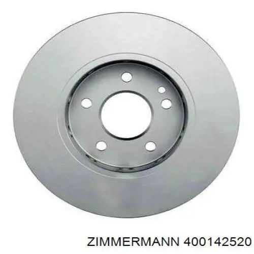 Гальмівні диски передні 400142520 Zimmermann