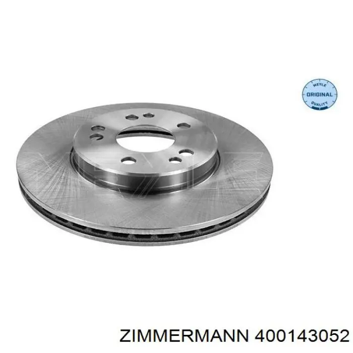 Диск переднього гальма Zimmermann 400143052 ціна, від 39.91 USD
