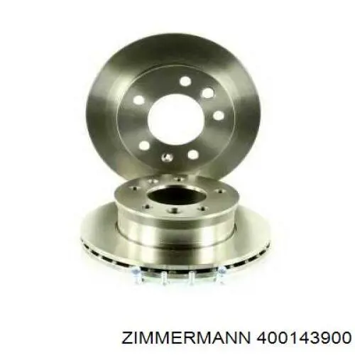 400143900 Zimmermann колодки гальмівні передні, дискові