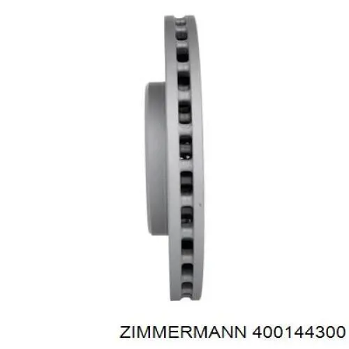 Диск гальмівний передній Zimmermann 400144300