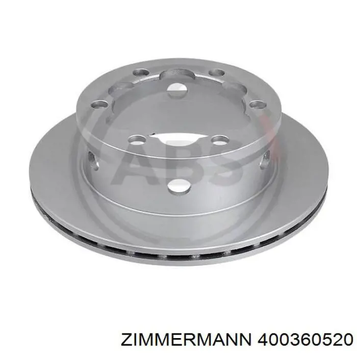 Гальмівні диски 400360520 Zimmermann
