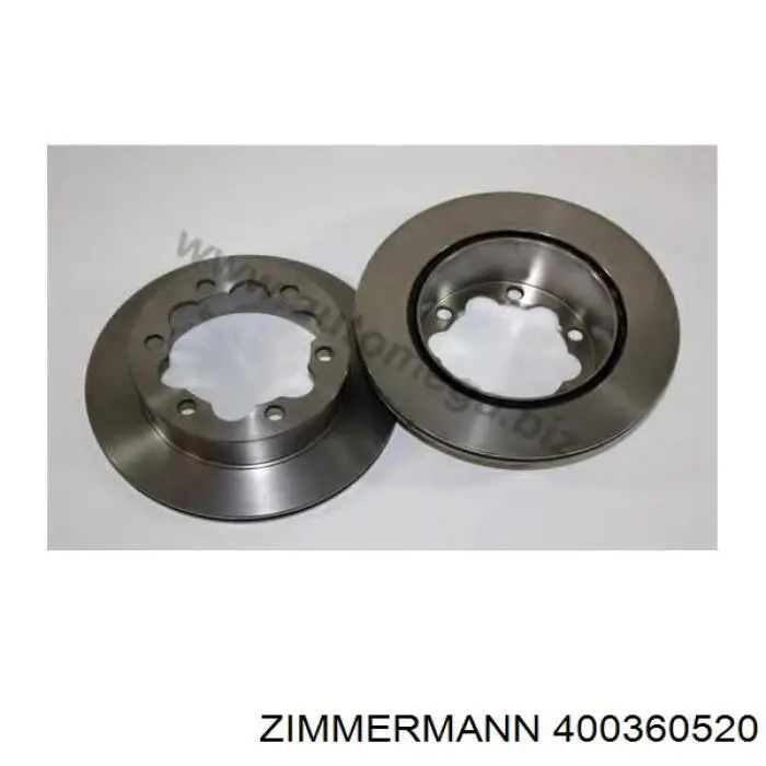 Гальмівні диски 400360520 Zimmermann