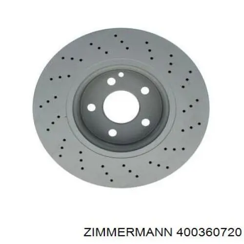 Гальмівні диски передні 400360720 Zimmermann