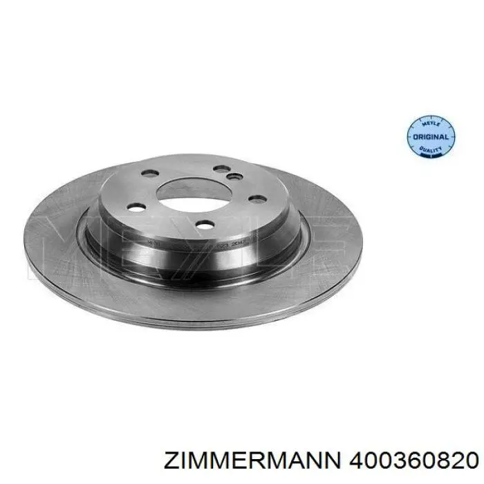 Гальмівні диски 400360820 Zimmermann