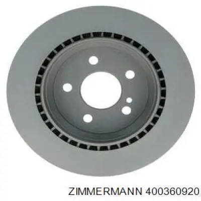 Купити 400360920 Zimmermann Диск заднього гальма