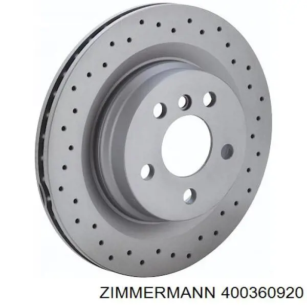 Гальмівні диски 400360920 Zimmermann