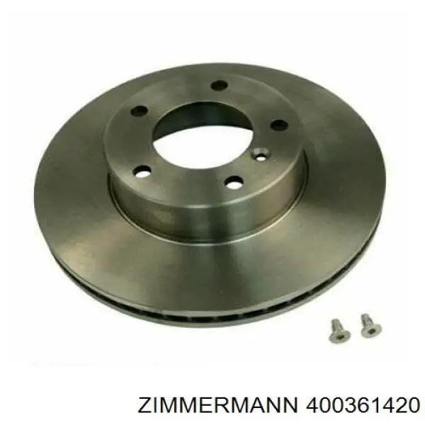 Гальмівні диски передні 400361420 Zimmermann